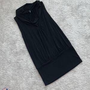 Express Black Scoop Neck Sleeveless Mini Dress M